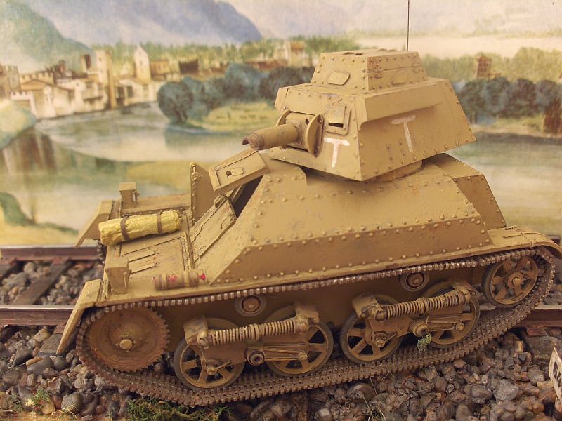 Vickers Light tank Mk II Version Kit